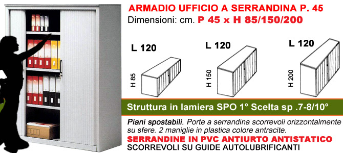 armadi porte a serrandina