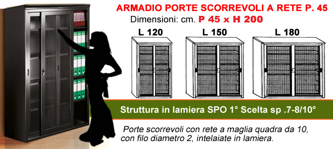 armadi Ufficio a porte scorrevoli