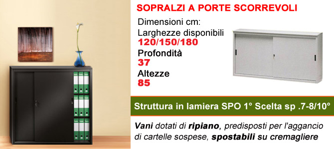 armadio basso porte scorrevoli