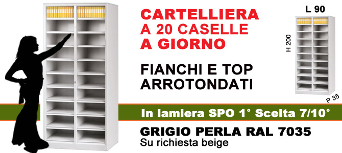 Cartelliera a 20 caselle