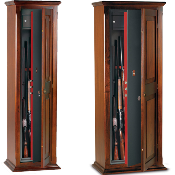 Armadio Portafucili 7 e 11 posti Legno